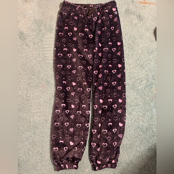 Rebel Athletic Other - Heart Patterned Pajama Bottoms